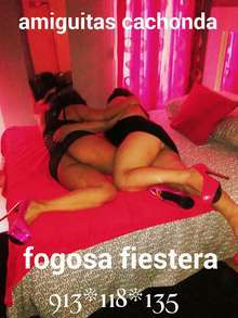 AMIGUITAS CACHONDA FIESTERA DOS,POLVO,40EYTRES,HORA 150EURO