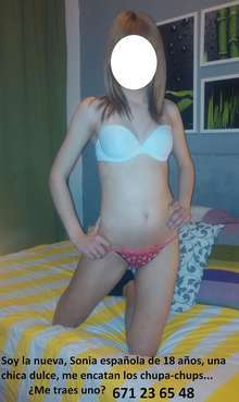 NOVEDAD SONIA. ESPAÑOLA DE 18 AÑITOS. FIERECILLA EN LA CAM