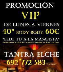 PROMO VIP EN TANTRA ELCHE