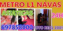 ASIATICAS SERVICIOS COMPLETO MASAJES 24H TODOS EN NAVAS