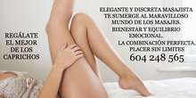 ELEGANTE Y DISCRETA MASAJISTA