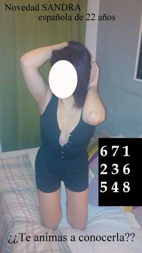 NOVEDAD SANDRA MADRILEÑA DE 22 AÑOS, TE ALEGRA LAS TARDES,