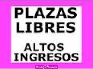 PLAZA PARA CASA RELAX LAS 24H PAGO DIARIOS