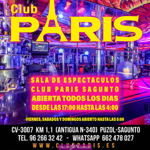 VUELVEN LOS ESPECTACULOS A CLUB PARIS!! 662478027
