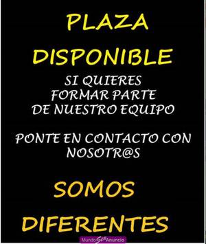 plaza disponible en  un ambiente limpio y discreto