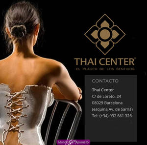 THAI CENTER .... El placer de los sentidos