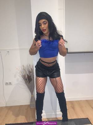 SEXY JOVENCITA TRANS CON GANAS DE PASARLA BIEN