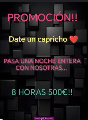 Promoción..date un capricho pasa una noche a mi lado