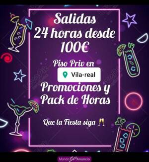 FIESTERAS, CALIENTITAS Y JUGUETONAS.. PACK DE HORAS