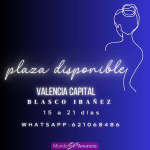 PLAZA DISPONIBLE