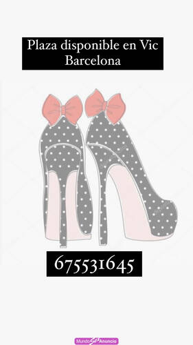 PLAZA DISPONIBLE EN VIC BARCELONA 675531645