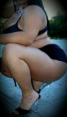 Claudia gordita exuberante