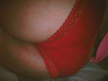 Colorada toda mojadita 😗