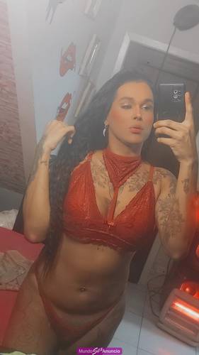 Morena trans  sem frescura   com muito leitinho quente