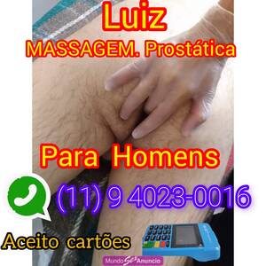 Luiz Massagens Próstatica para homens cidade Tiradentes