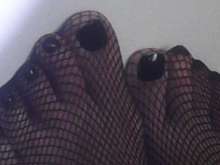 foot fetish con calentorra