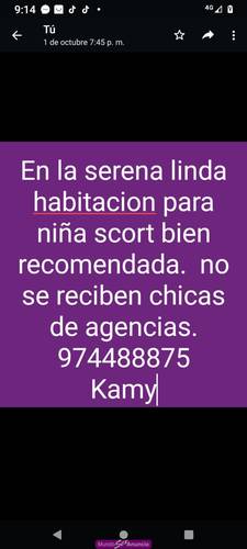 En serena lindas habitaciones para scort xx