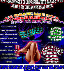 SOY LORENA GOMEZ, TE INVITO A UNA FIESTA DE PAREJAS SWINGER