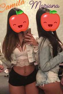 Hola somos Camila y Mariana dos Jovencitas de 18 añitos