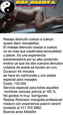 masajes desnudos eroticos cuerpo a cuerpo para hombres