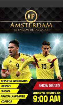 AMSTERDAM CLUB TE ATENDEMOS COMO UN PRINCIPE