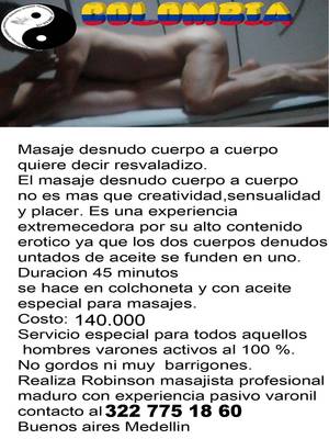 casa masajes eroticos robinson pas maduro medellin