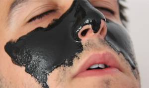 limpieza facial y mascarilla de velo.solo hombres varoniles