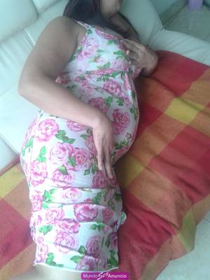 EMBARAZADA COSTEÑA MADURA RICAS TETAS YA ME SALE LECHES , A