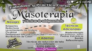 CURSO TEÓRICO PRÁCTICO DE MASOTERAPIA