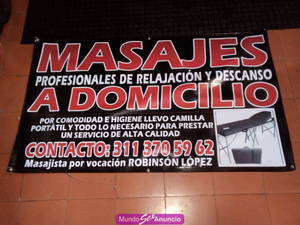 masajes profesionales a domicilio o sede medellin robin pas