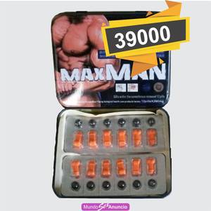 MAXMAN ULTRALONG POTENCIADOR SEXUAL $39000 INF 3115470565