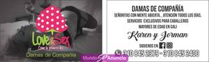 Damas de compañía a domicilio  love & sex
