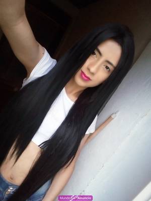 Hola soy una chica travesti nueva en Bogotá 3186736803