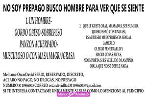 SOLO PARA HOMBRES GORDOS DE 80 A 12O KILOS DE PESO