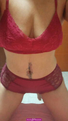 Seductora chica con atributos encantadores