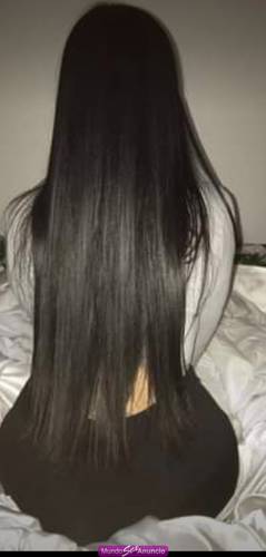 HERMOSA PELI NEGRA CON APARTAMENTO PRIVADO X70.000