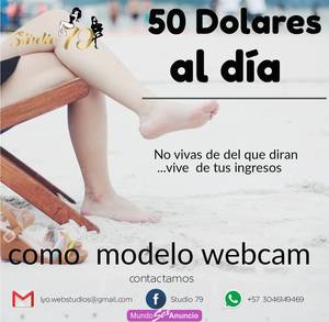Quieres ser modelo webcam