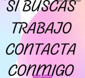 Urgente chicas para trabajar responsables educadas