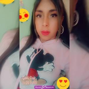 Sexi y bella chica trans a domicilios por Bogotá pasivä ri