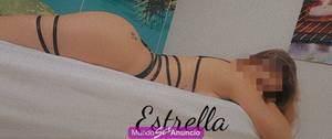 ESTRELLA.. MONA CON CHUCHITA ROSADITA.. ATREVIDA MUY ARRECHA