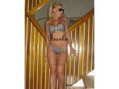 EX - ROPA INTERIOR MODELO .  Y BUSTONA flaca.  BIANKA 3335079135