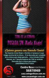Solo en Casa Swinger: POSADAS SW:  ¡NADA ABAJO!