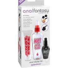 Kit Estimulacion Anal Pipedream Kit Lubricantes Guantes y De
