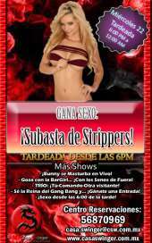 HOY Miércoles en CSW: ¡Subasta de Strippers!