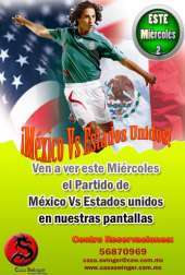 SEXO y FUTBOL: Este Miércoles... ¡México vs. USA en CSW!