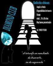 DIAMOND CLUB, SOLICITA CHICAS