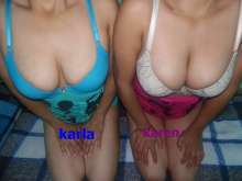 gemelas calientes de panochita apretadita iniciandonos