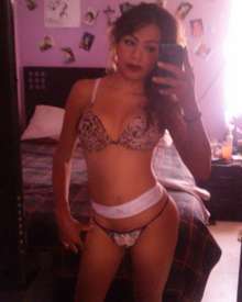 Linda chica trans full time