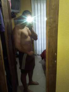 hombre ardiente