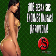 Miércoles 20 en CSW: ¡DOS besan sus ENORMES Nalgas!